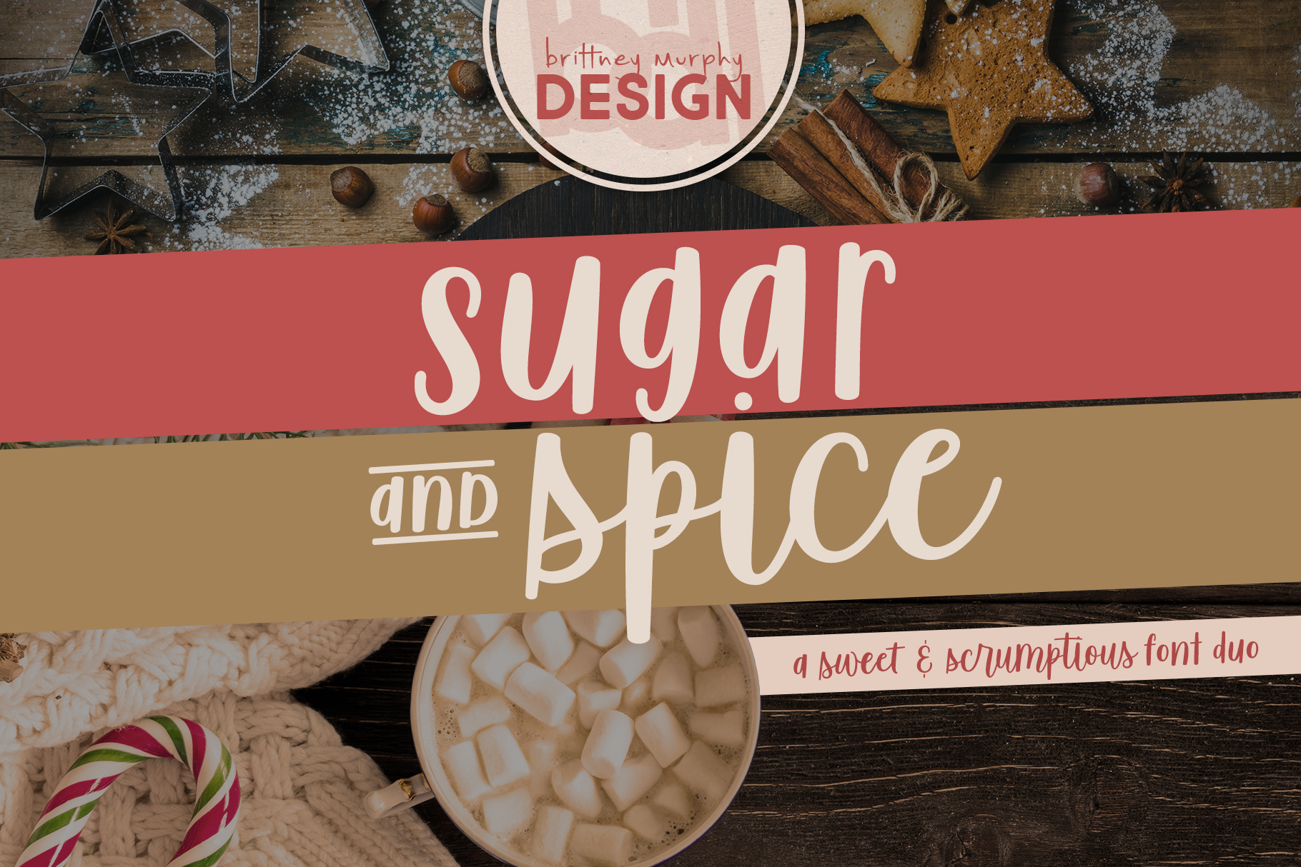 Download Sugar and Spice Font Duo | Brittney Murphy Design